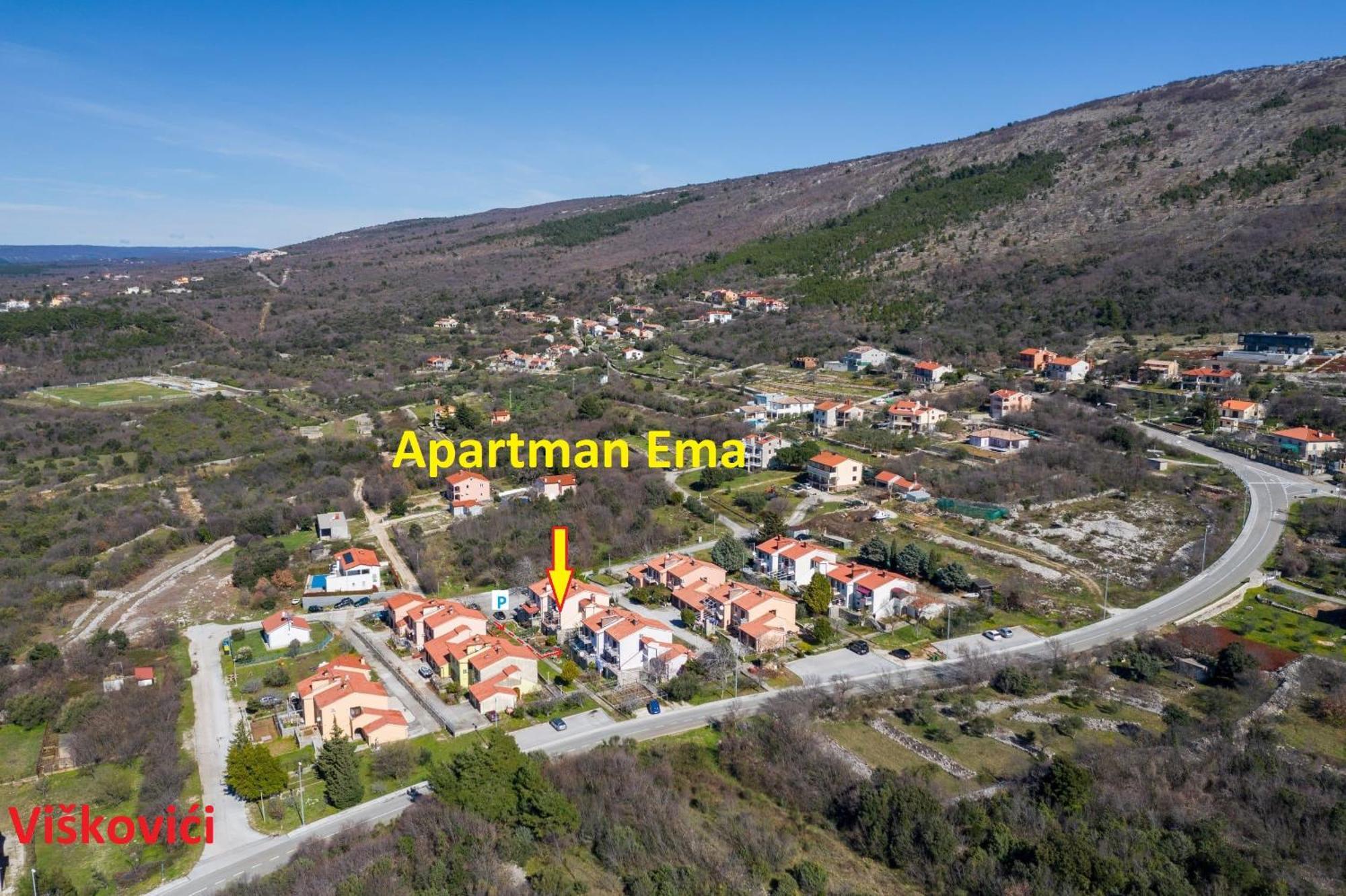 Apartman Ema 4+2 Koromacno Exterior photo